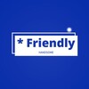 Логотип телеграм канала @friendlyhandsome — FriendlyHandsome