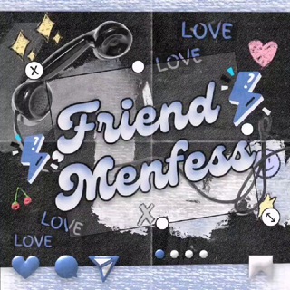 Logo saluran telegram friendmenfess — FRIEND MENFESS