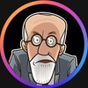Логотип телеграм канала @friends_of_freud — 11 друзей Фрейда