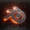 Логотип телеграм канала @frik3d_baza — 3D BAZA | Blender