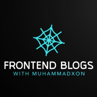 Telegram kanalining logotibi frontend_blogs — Frontend Blogs