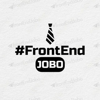 Telegram kanalining logotibi frontendjobo — #frontEndJobo