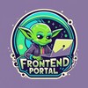 Логотип телеграм канала @frontendportal — Frontend Portal