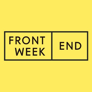 Логотип телеграм канала @frontendweekend — Frontend Weekend