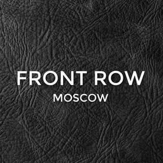 Логотип телеграм канала @frontrow_mow — 🤍FRONT ROW🤍/ Видеообзоры