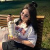 Логотип телеграм канала @froooomr — маша фром раша