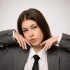 Логотип телеграм канала @frrstacy_designer — Анастасия Франк | Инфографика для маркетплейсов