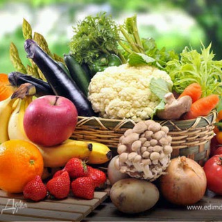 Логотип телеграм канала @fruit_and_vegetables — Овощи и фрукты из Узбекистана