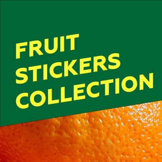 Логотип телеграм канала @fruit_stickers_collection — Fruit Stickers Collection