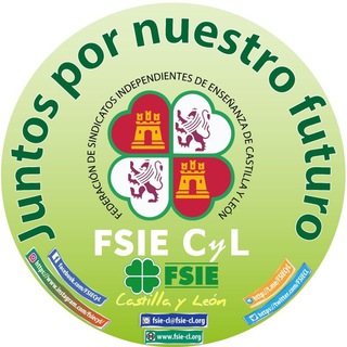 Logotipo del canal de telegramas fsiecyl - FSIE CyL