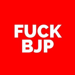 Logo de la chaîne télégraphique fuckbjp - Fuck BJP