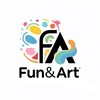 Логотип телеграм канала @funandartshop — FUN&ART