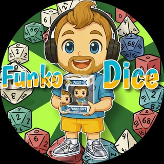 Логотип телеграм -каналу funko_diceua — Funko dice🎲