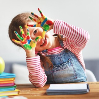 Логотип телеграм канала @funny_crafts_children — Веселые поделки для детей