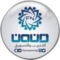Logo saluran telegram funoonvip — فنون التدريب والتسويق