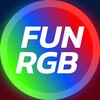 Логотип телеграм канала @funrgb_ru — FunRGB | Градиенты и палитры | дизайн