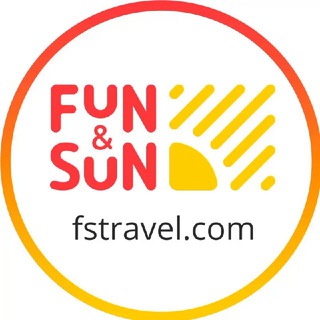 Логотип телеграм канала @funsuntravel — FUN&SUN
