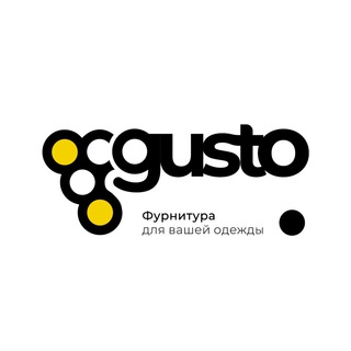 Логотип телеграм канала @furgusto — Gusto Швейная фурнитура и ткани