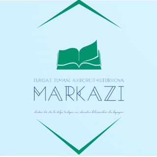 Telegram channel Furqat tumani axborot-kutubxona markazi logo
