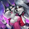 Логотип телеграм канала @furry69girl — 💜 Furry girl️️ 💜
