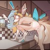 Логотип телеграм канала @furry_yiff1 — YIFF furry cute girls NSFW