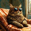 Логотип телеграм канала @furryfelinefrolics0 — КотоШедевры