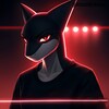 Логотип телеграм канала @furryunicornart — purple unicorn furry art