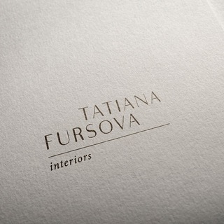Логотип телеграм канала @fursova_interiors — Tatiana Fursova interiors