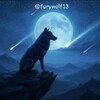 Логотип телеграм канала @fury_shiwolf13 — Blue she Wolf