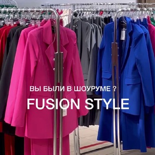 Логотип телеграм канала @fusionstyleshop — FUSION STYLE