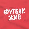 Логотип телеграм канала @futbikzhiv — ⚽️ Футбик Жив ❤️