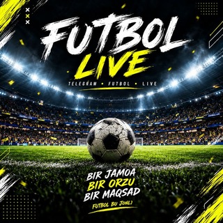 Telegram kanalining logotibi futbol_live_telegram — FUTBOL LIVE ⚽️