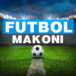 Telegram channel FUTBOL MAKONI ⚽️ logo