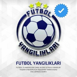 Telegram channel FUTBOL YANGILIKLARI logo