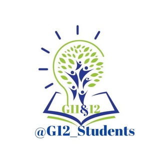 Logo saluran telegram g12_students — GRADE 11&12 Students