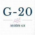 Logo saluran telegram g20_maths_optional — G-20 MATHS OPTIONAL CHANNEL