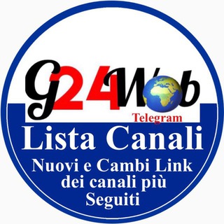 Logo del canale telegramma g24web - 🔰Lista Canali G24Web Channel