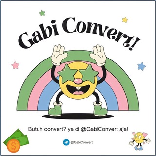 Logo saluran telegram gabiconvert — GABI CV CLOSE