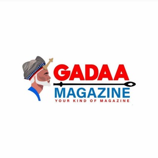 Logo of telegram channel gadaamagazine — GADAA MAGAZINE