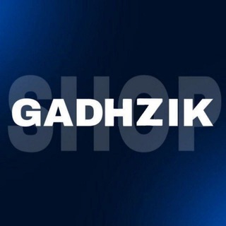 Логотип телеграм канала @gadhzikshop — GADZHIK.SHOP