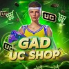 Logo of telegram channel gaducshop — gad UC SHOP