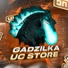 Логотип телеграм канала @gadzilkaucstore — GADZILKA UC STORE