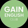 Логотип телеграм -каналу gainenglishclubb — EXTRA-ENGLISH🇬🇧 з Gain English Club
