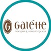 Логотип телеграм канала @galettechel — Galette, пекарня&кондитерская