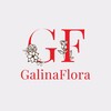 Логотип телеграм канала @galina_flora — ГалинаФлора Цветы доставка букеты Ростов
