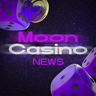 Логотип телеграм канала @game_dice_news — Moon 🎰 News