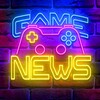 Логотип телеграм -каналу game_news_ukraine — Game News UA