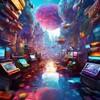 Логотип телеграм канала @gamecinemablend — Геймерский мир 👾