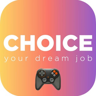 Логотип телеграм канала @gamedevtopjobs — CHOICE: GameDev Jobs