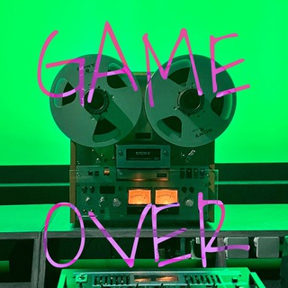 Логотип телеграм канала @gameoveroverover — GAME OVER